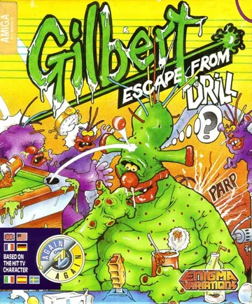 Gilbert - Escape from Drill box cover front